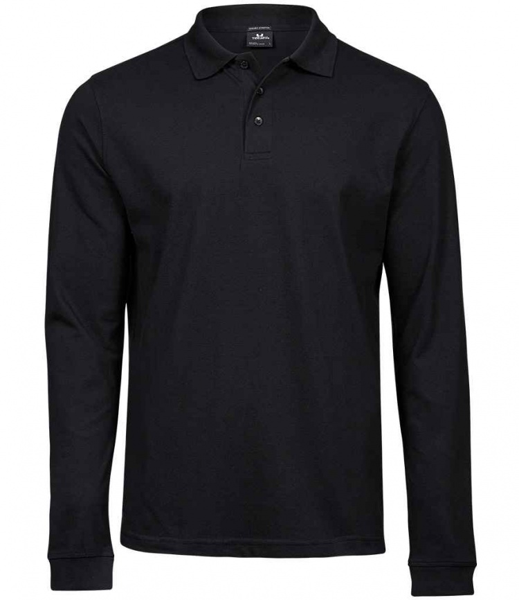 Tee Jays T1406  Luxury Stretch Long Sleeve Polo Shirt